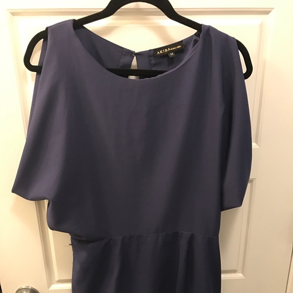 Akira Black Label Doman Cut Out Back Mini Dress - Picture 1 of 5